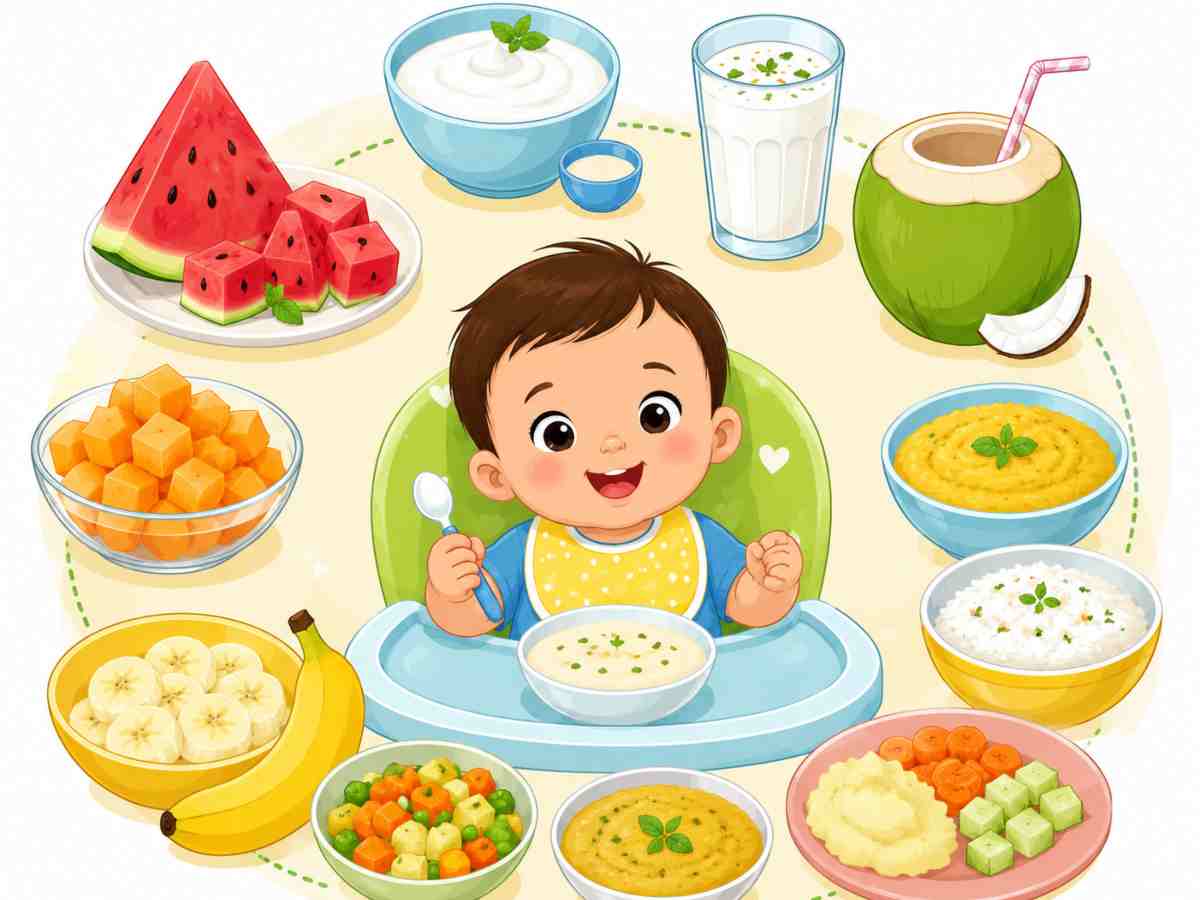 1 Year Baby Summer Food