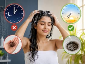 क्या गलत टाइम पर बाल धोने से भी Hairfall होता है? तो सही समय क्या है?