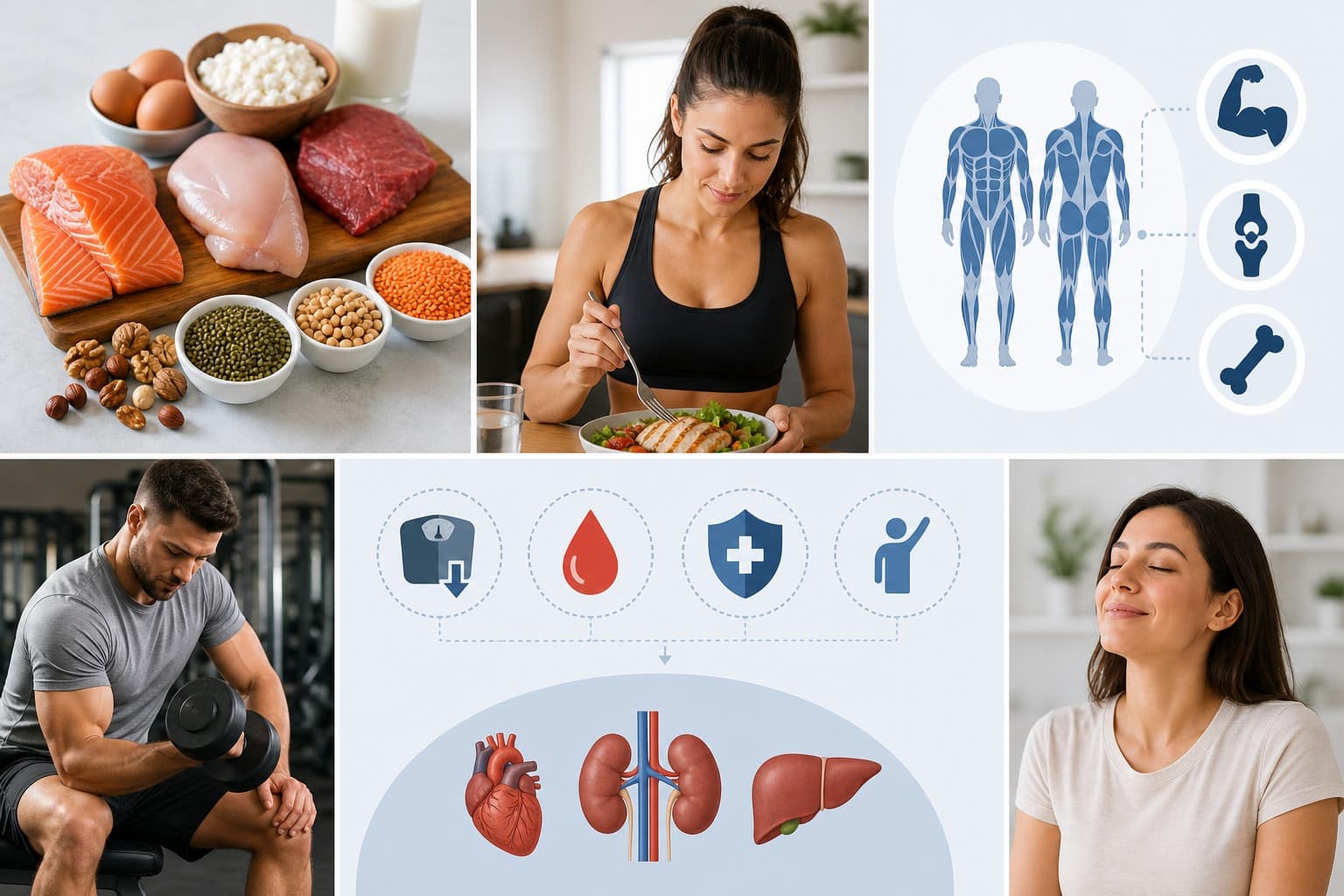high protein effects on health