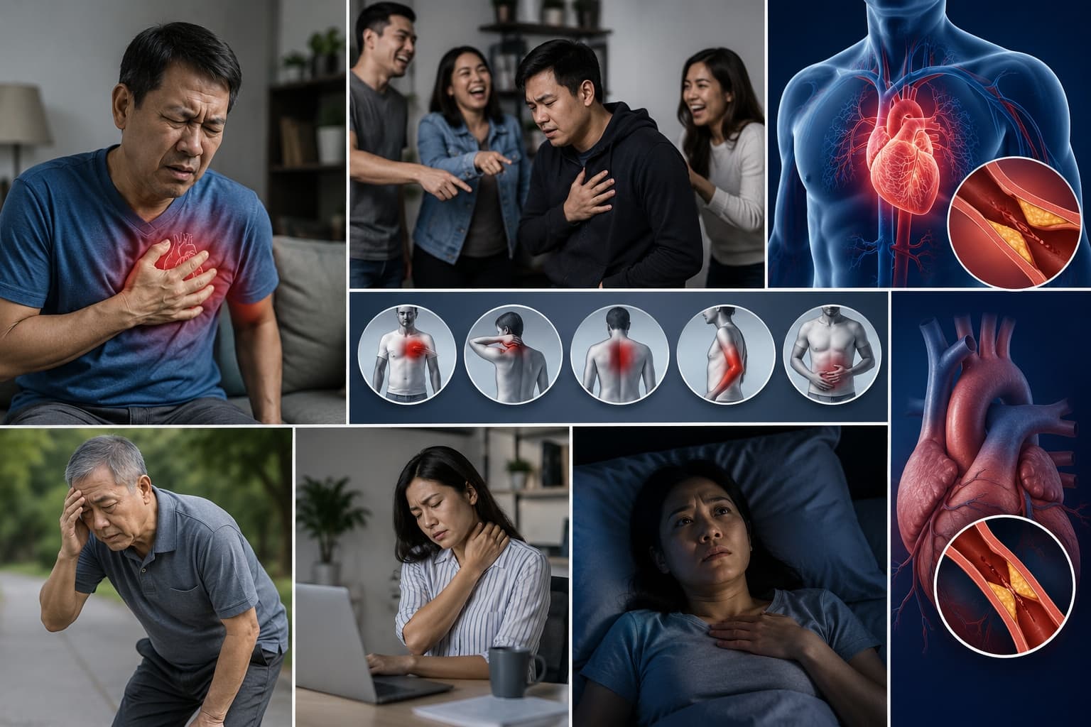 often ignored heart attack signs