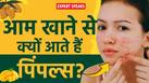 आम खाने से होते हैं पिंपल्स? मुँहासों की सच्चाई, सुरक्षित मात्रा और स्किन की देखभाल के बीच क्या है Relation?