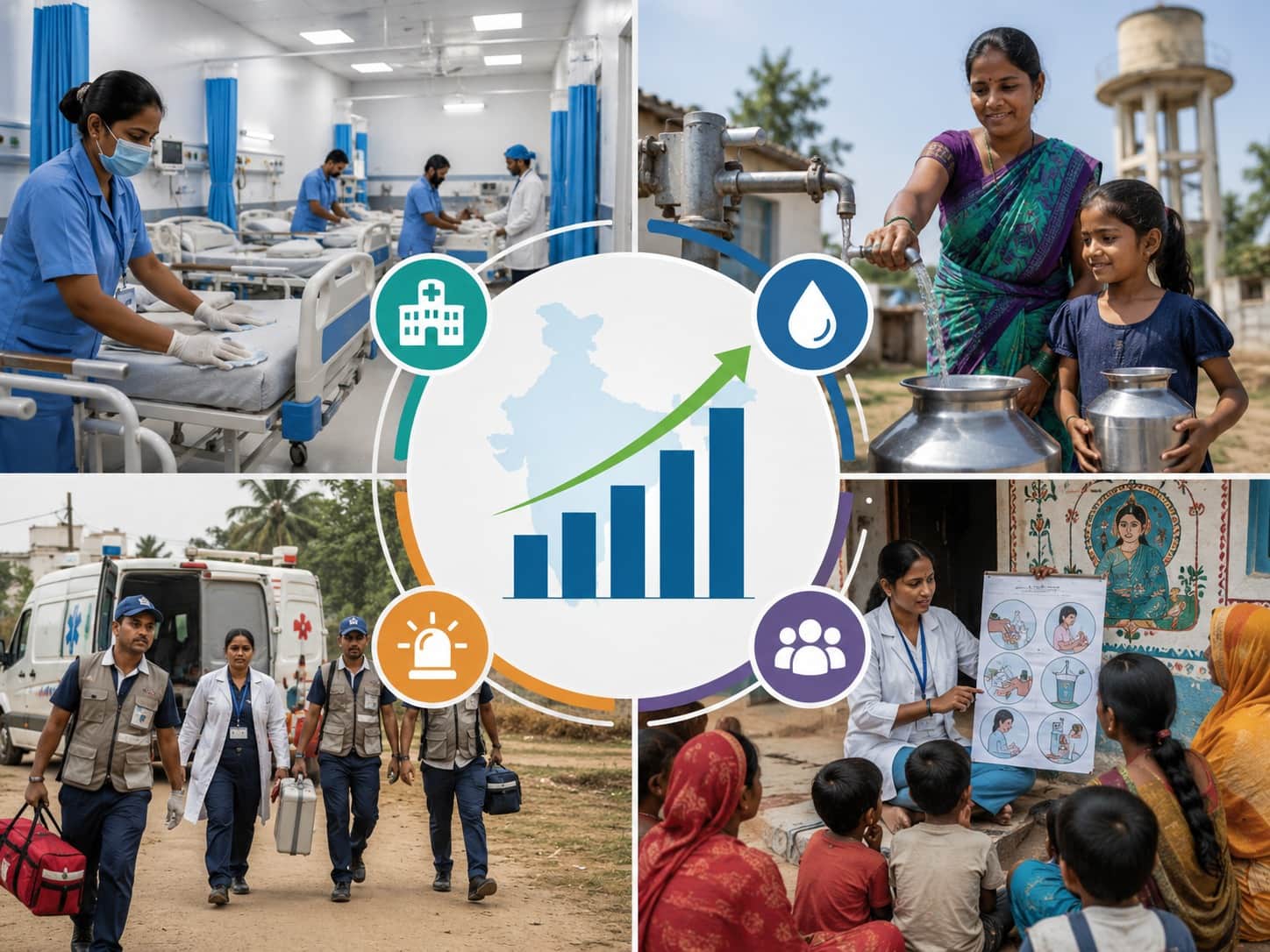 reduced cases of diarrhea india nfhs 6 data