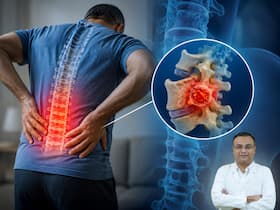 कैसे पीठ का मामूली दर्द भी रीढ़ की हड्डी में ट्यूमर का संकेत हो सकता है? स्पाइन सर्जन से जानें