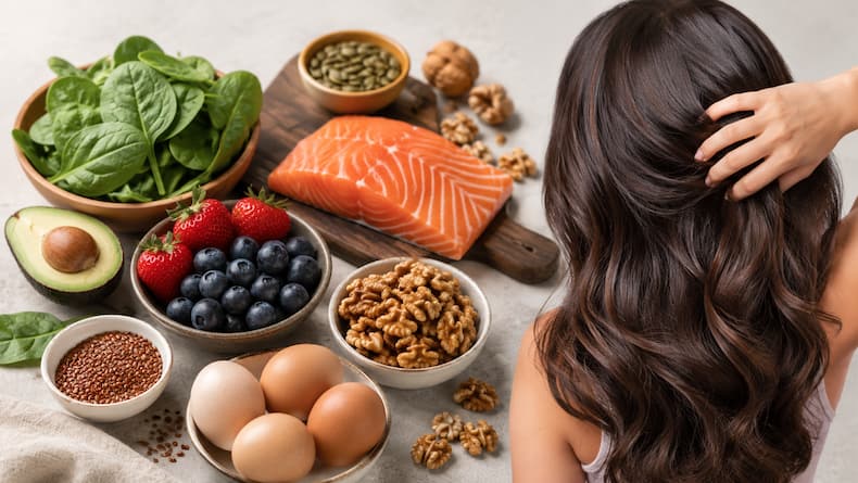 5 foods that reduce seasonal hair loss backed by science
