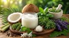 5 coconut oil and herb pairings that could support faster, healthier hair growth