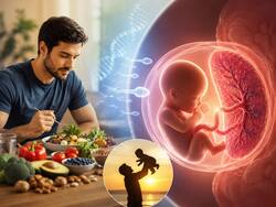 Father   s diet before conception may significantly affect fetal growth and placenta development, expert explains