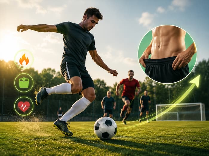 Can playing football help you lose weight? Expert explains how the sport burns fat and boosts fitness
