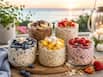 5 overnight oats for a lightweight dinner on a summer night