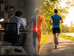 Daily exercise may not undo the harm of sitting all day, study warns