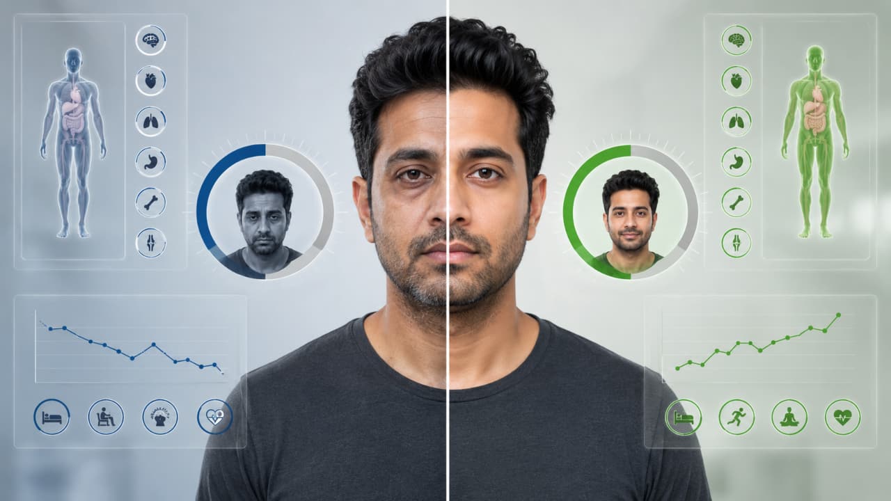 biological age and chronological age difference