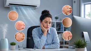 6 signs prolonged sitting in an air-conditioned room is damaging your skin