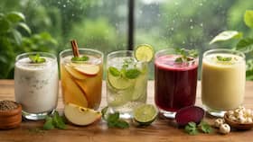 5 gut-friendly monsoon drinks that aren't ginger tea