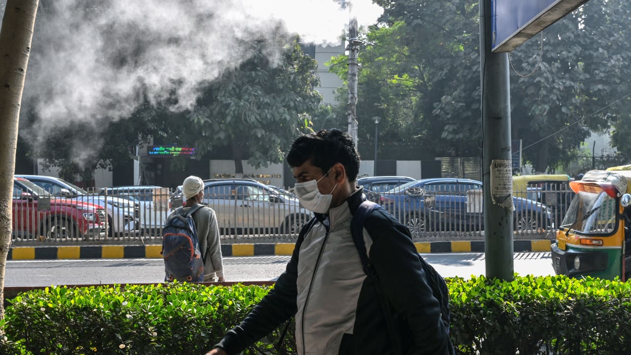 डस्ट एलर्जी से बचने के लिए घर से बाहर निकलते समय मास्क लगाएं।