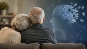 Spouses of people with dementia face up to 74% higher risk of the disease, study finds