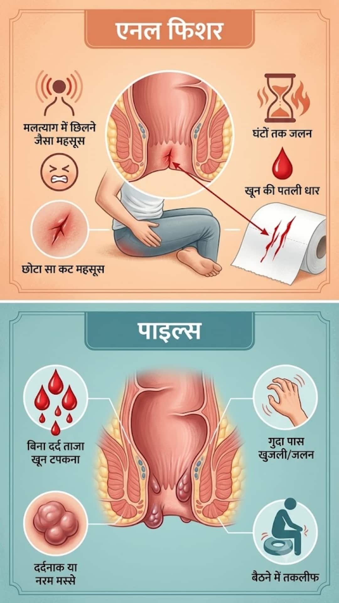 फिशर और पाइल्स
