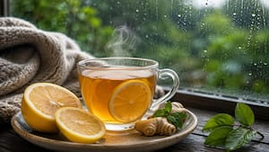 5 benefits of drinking lemon tea during the rainy season