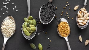 पनीर और चिकन नहीं, इन 5 Seeds में भी भर- भर पाया जाता है प्रोटीन, खाने से हड्डियां होंगी मजबूत