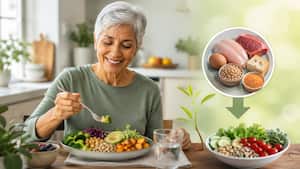 Lower-protein diet may be the key to healthy ageing for most adults, study suggests