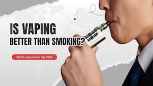 World Lung Cancer Day 2026: Is vaping really safer than smoking? Expert explains the hidden risks of E-cigarettes