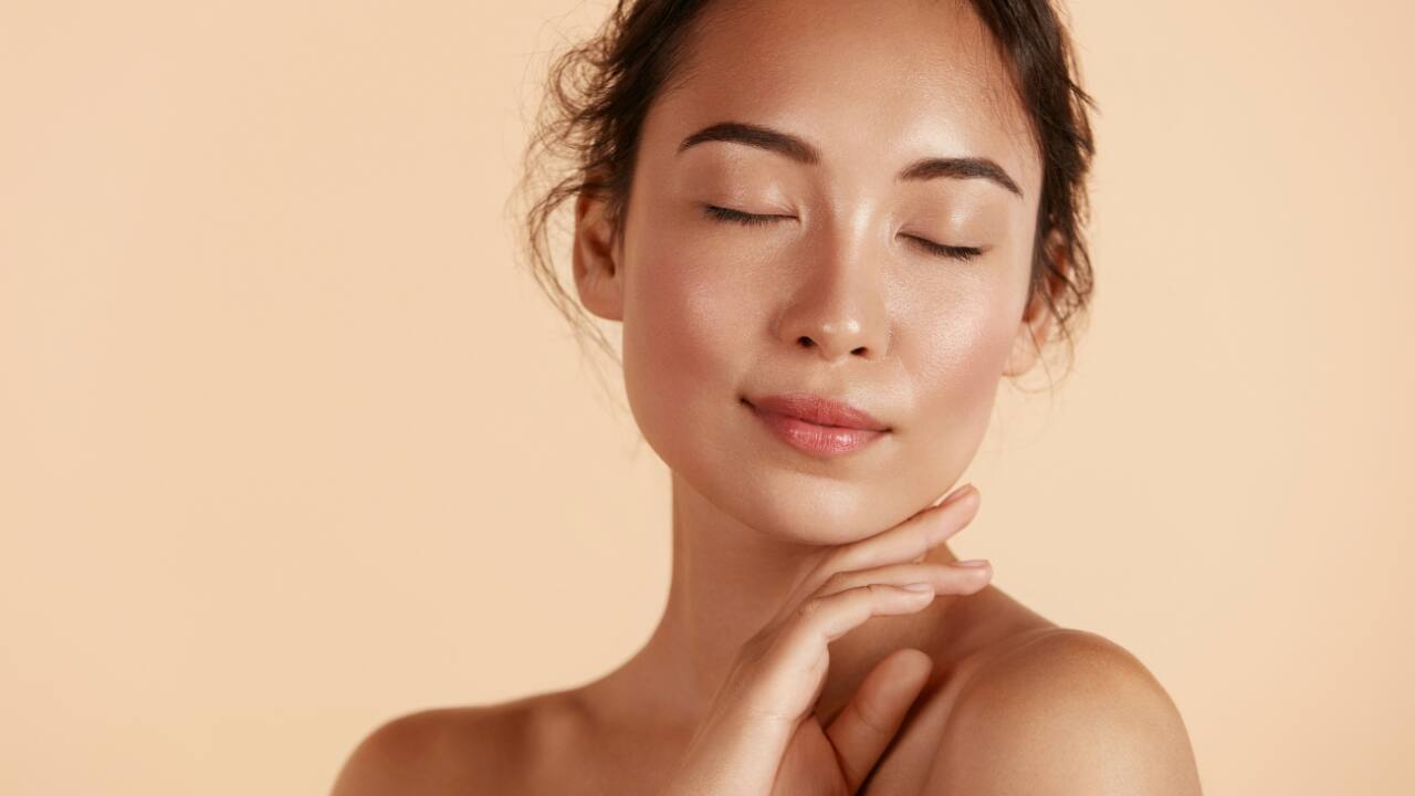 glowing skin